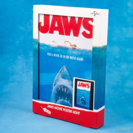 Lampada Poster Jaws Lo Squalo