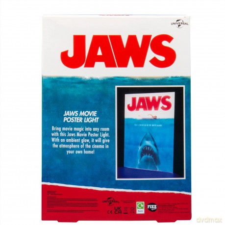 Lampada Poster Jaws Lo Squalo