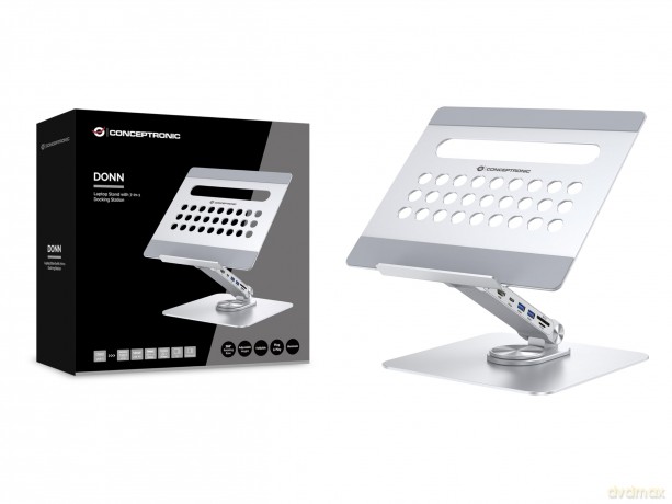 Laptop Stand With 7-In-1 Docking