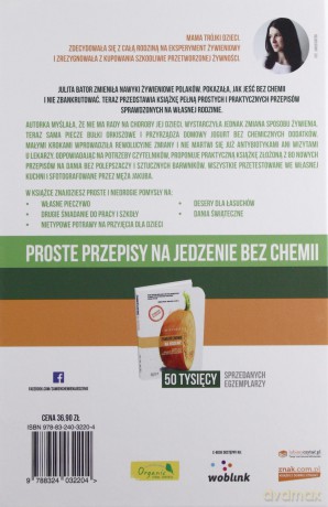 Zamień chemię na jedzenie. Nowe przepisy - Julita Bator [KSIĄŻKA]