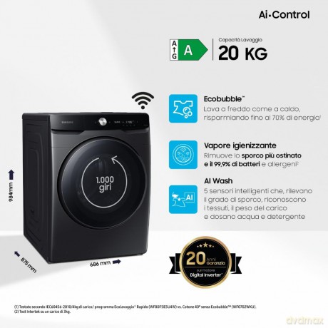Lav Nera 20 Kg 1000giri Cl. A