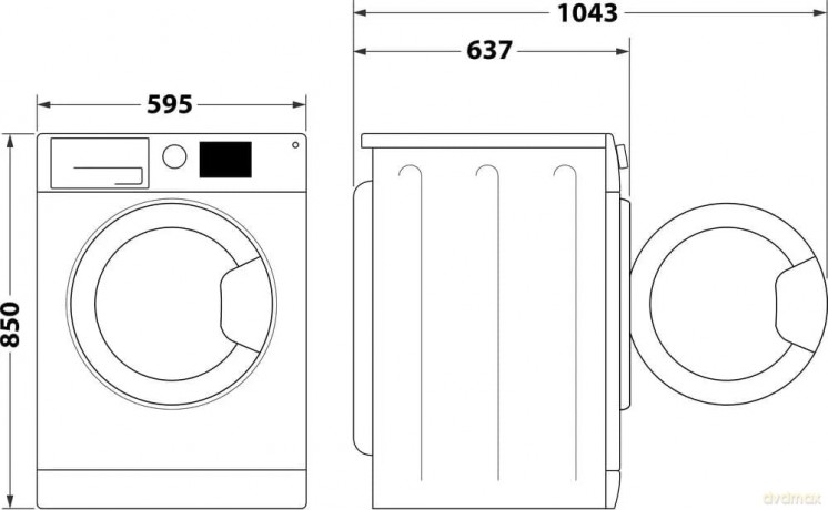 Lav Std 9kg A-10 1400 Rpm P Nera