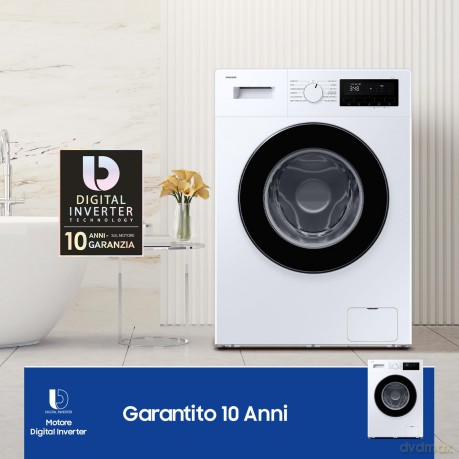 Lav. Slim 9 Kg Cl.A 1400 Giri White