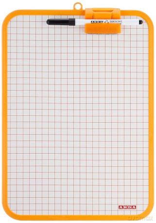 Lavagna Bianca Bifacc+Pennare 24x33