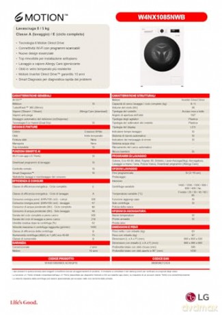Lavasc 8/5 Kg Classe A(Lav)E(Compl)