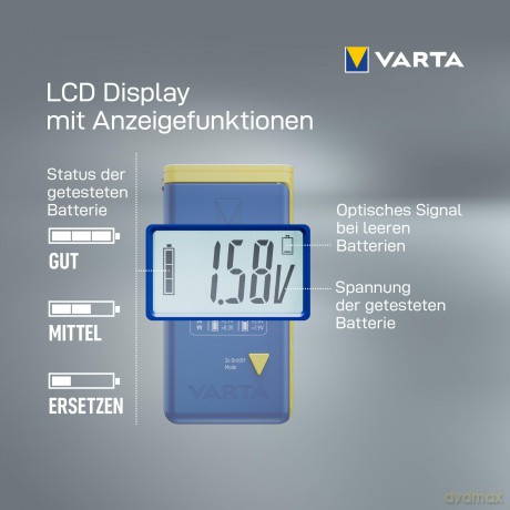 Lcd Battery Tester Conf.Da 1