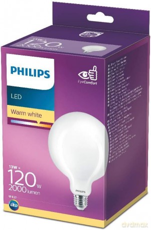 Led Globo Vetro 120w E27 2700k N