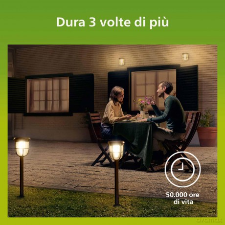 Led Goccia Vetro Filam 60w E27