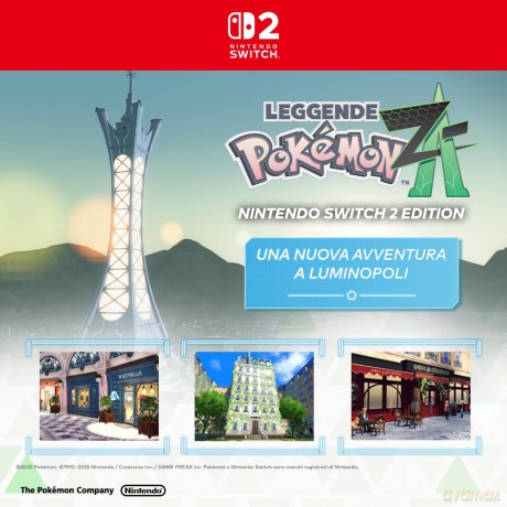 Leggende Pokemon Z-A Switch 2 Ed.