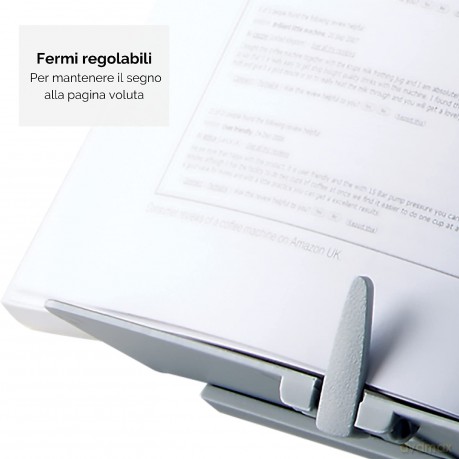 Leggio Book-Lift Silver
