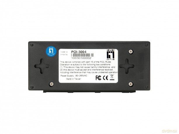 Levelone 2x Fe Poe-Injektor Adapter Poi-3004 30.