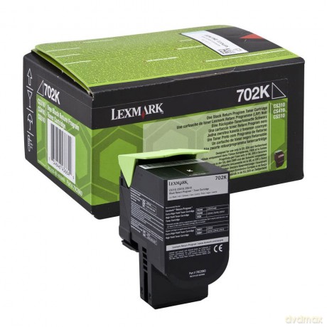 Lexmark Toner 70c20k0-702 Bk