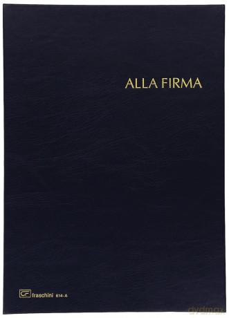 Libro Firma 14 Intercalari Blu