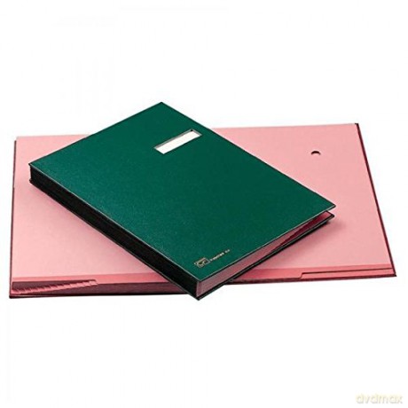 Libro Firma 14 Intercalari Verde