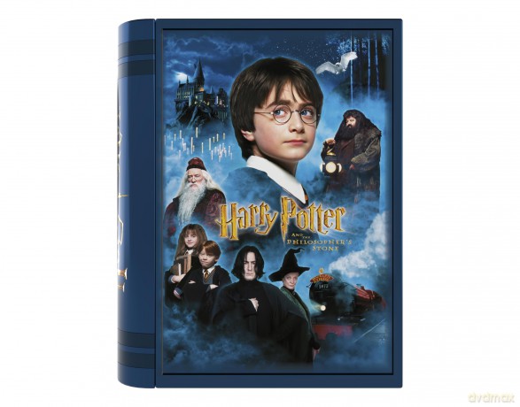 Libro metallico Contenitore Harry Potter e Pietra Filosofale
