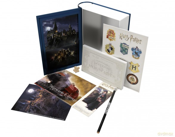 Libro metallico Contenitore Harry Potter e Pietra Filosofale