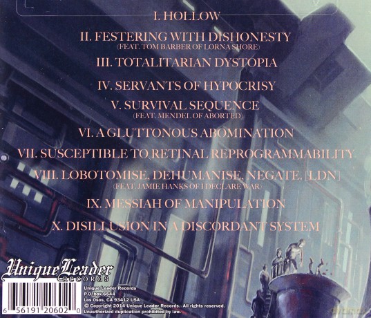 Acrania: Totalitarian Dystopia [CD]