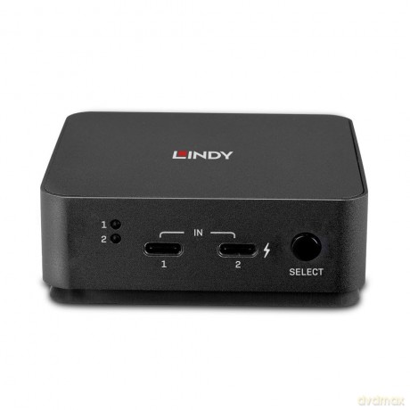 Lindy 2 Port Type C,Dual Hdmi 4k60 Kvm Switch