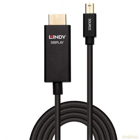 Lindy 2m Mini-Displayport An Hdmi Adapterkabel Mit