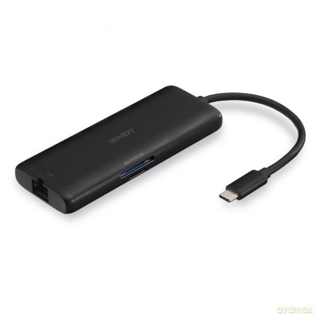 Lindy Dst-Mini, Usb Typ C 4k Laptop Mini Dock