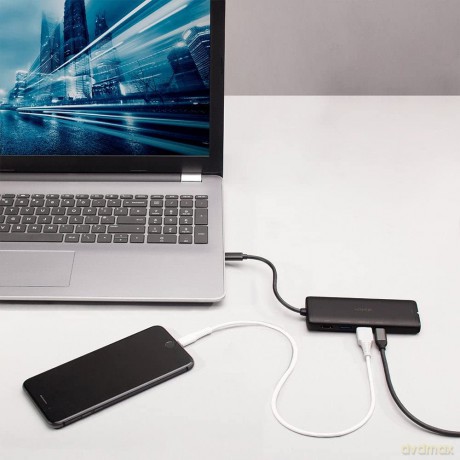 Lindy Dst-Mini, Usb Typ C 4k Laptop Mini Dock