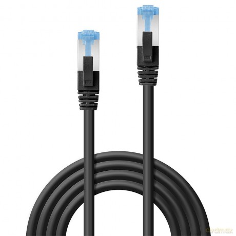 Lindy Patchkabel Cat6a S/Ftp Pimf Lsoh Schwarz 0.5