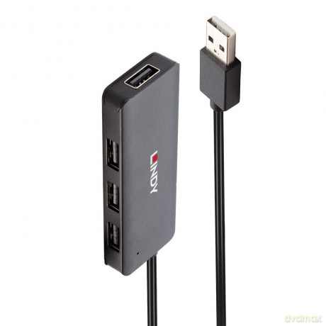 Lindy Usb 2.0 Hub 4 Port Ohne Netzteil