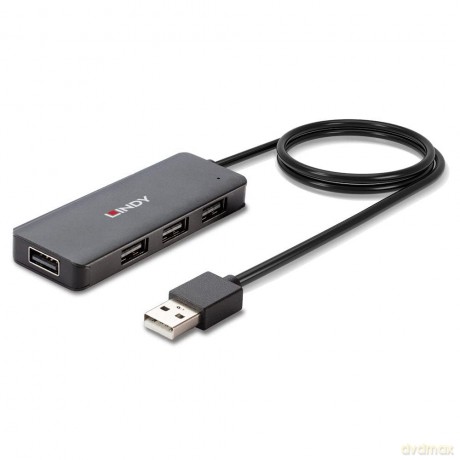 Lindy Usb 2.0 Hub 4 Port Ohne Netzteil