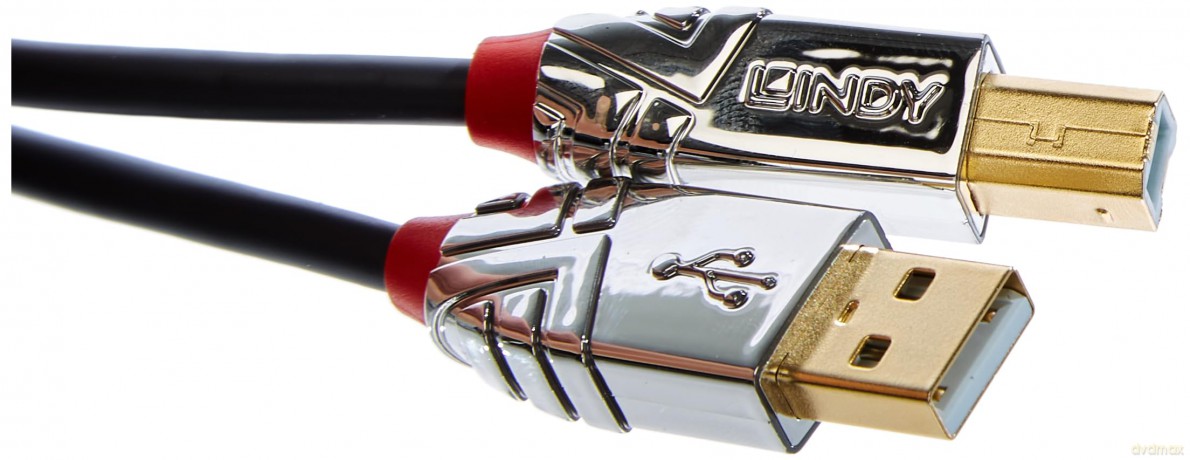 Lindy Usb 2.0 Kabel Typ A/B Cromo Line M/M 2m