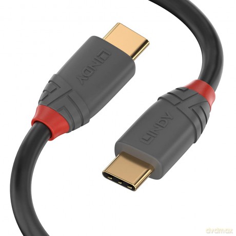 Lindy Usb 2.0 Kabel Typ C/C Anthra Line M/M 1m
