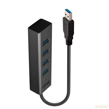 Lindy Usb 3.0 Hub 4 Port Ohne Netzteil