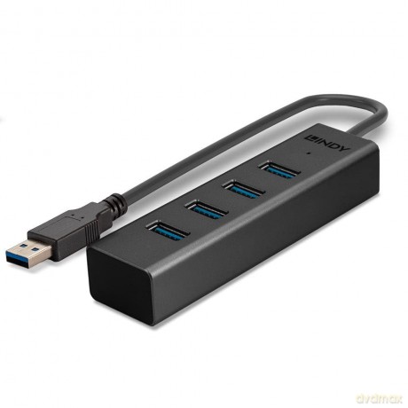 Lindy Usb 3.0 Hub 4 Port Ohne Netzteil
