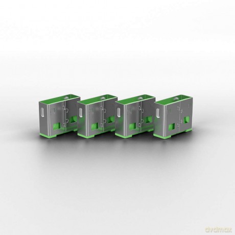 Lindy Usb PortschlöSser 10xgrüN Erweiterungskit Fü