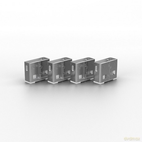 Lindy Usb PortschlöSser 4xweiss Mit SchlüSsel
