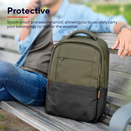 Lisboa 16" Backpack - Green