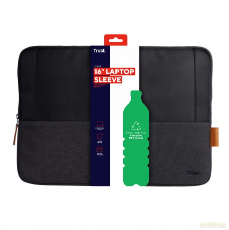 Lisboa 16" Laptop Sleeve - Black