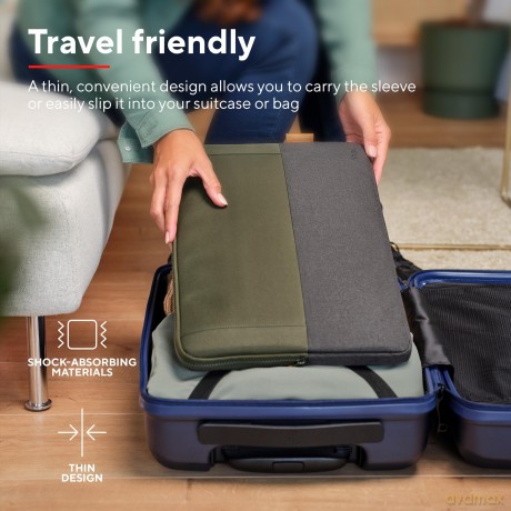 Lisboa 16" Laptop Sleeve - Green