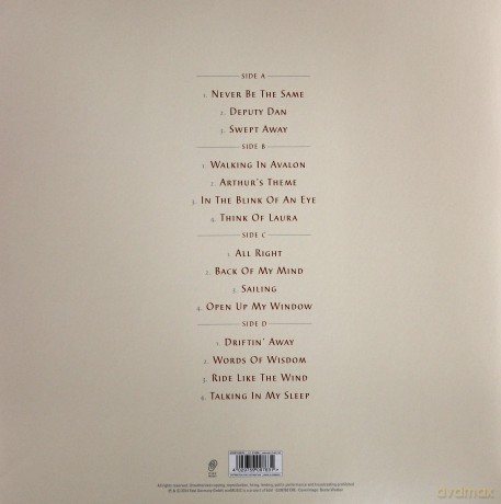 Christopher Cross: The Cafe carlyle Sessions [2xWinyl]
