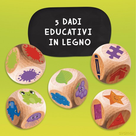 Lisciani: Carotina - Gli Utilissimi Dadi Educativi Logica E Memoria