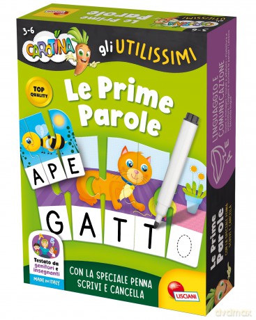 Lisciani: Carotina - Gli Utilissimi Le Prime Parole