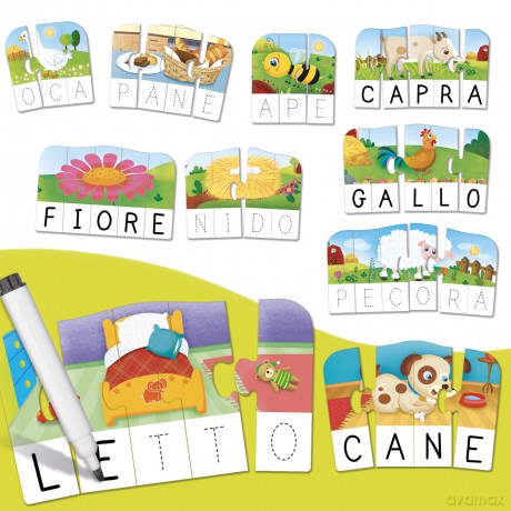Lisciani: Carotina - Gli Utilissimi Le Prime Parole