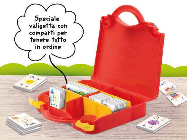 Lisciani: Carotina - Gli Utilissimi Valigetta Gioca E Impara Alfabeto