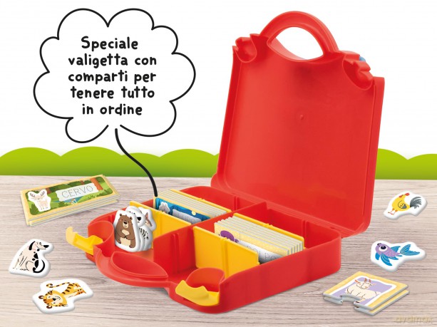 Lisciani: Carotina - Gli Utilissimi Valigetta Gioca E Impara Animali