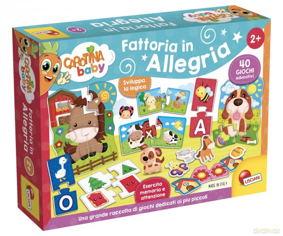 Lisciani: Carotina Baby Fattoria In Allegria