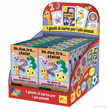 Lisciani: Ludoteca - Le Carte Dei Bambini - 123 Stella