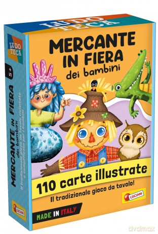 Lisciani: Ludoteca - Le Carte Dei Bambini - Mercante In Fiera