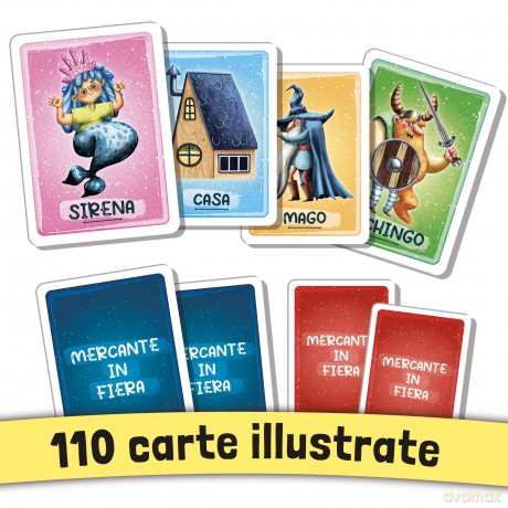Lisciani: Ludoteca - Le Carte Dei Bambini - Mercante In Fiera