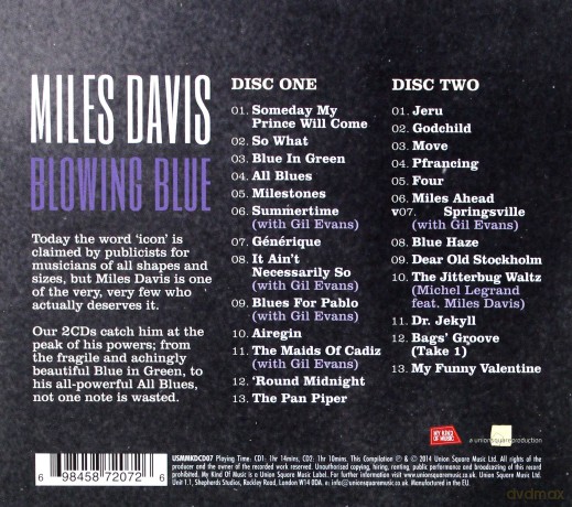 Miles Davis: Blowing Blue [2CD]