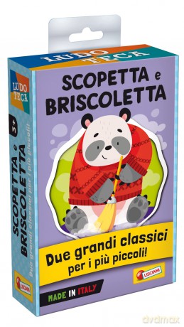 Lisciani: Ludoteca - Le Carte Dei Bambini - Scopetta E Briscoletta