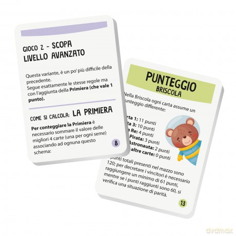 Lisciani: Ludoteca - Le Carte Dei Bambini - Scopetta E Briscoletta